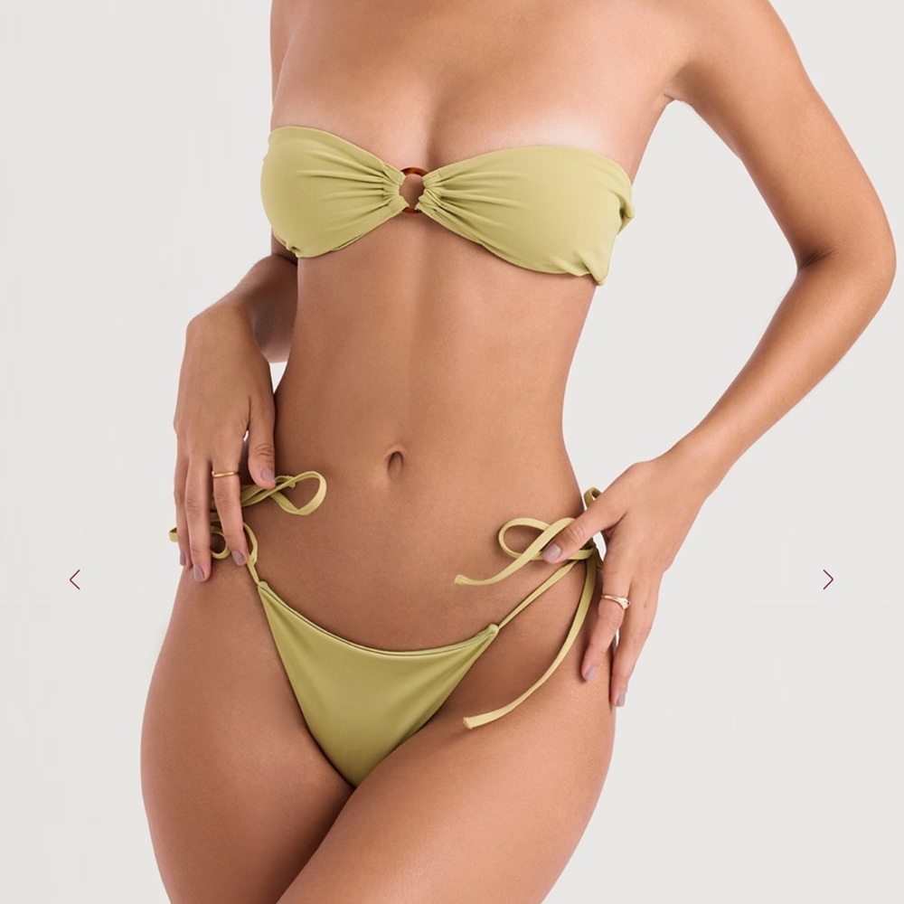 House of CB Olive Bikini Set | Size M | NWOT - Picture 2 of 5